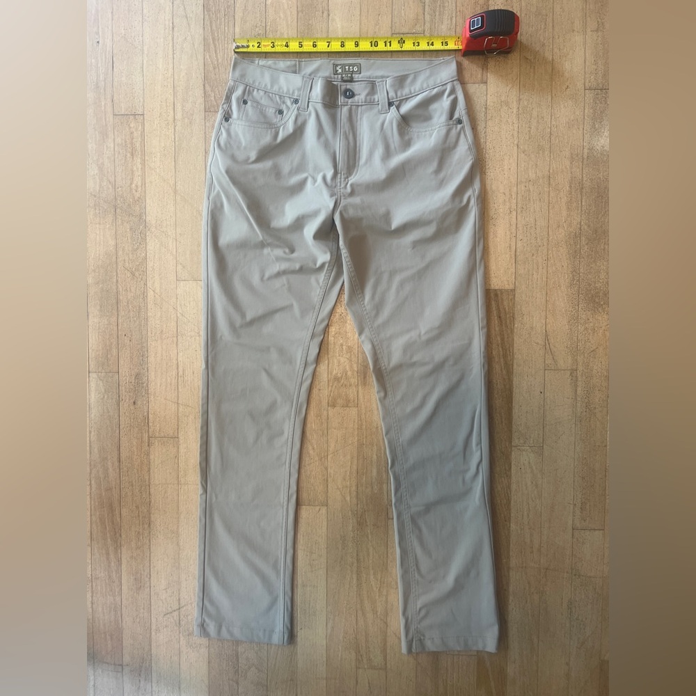 The Sporting Gent (TSG) Hatteras Performance 5-Pocket Pant | Khaki| 32x34 | LNWT